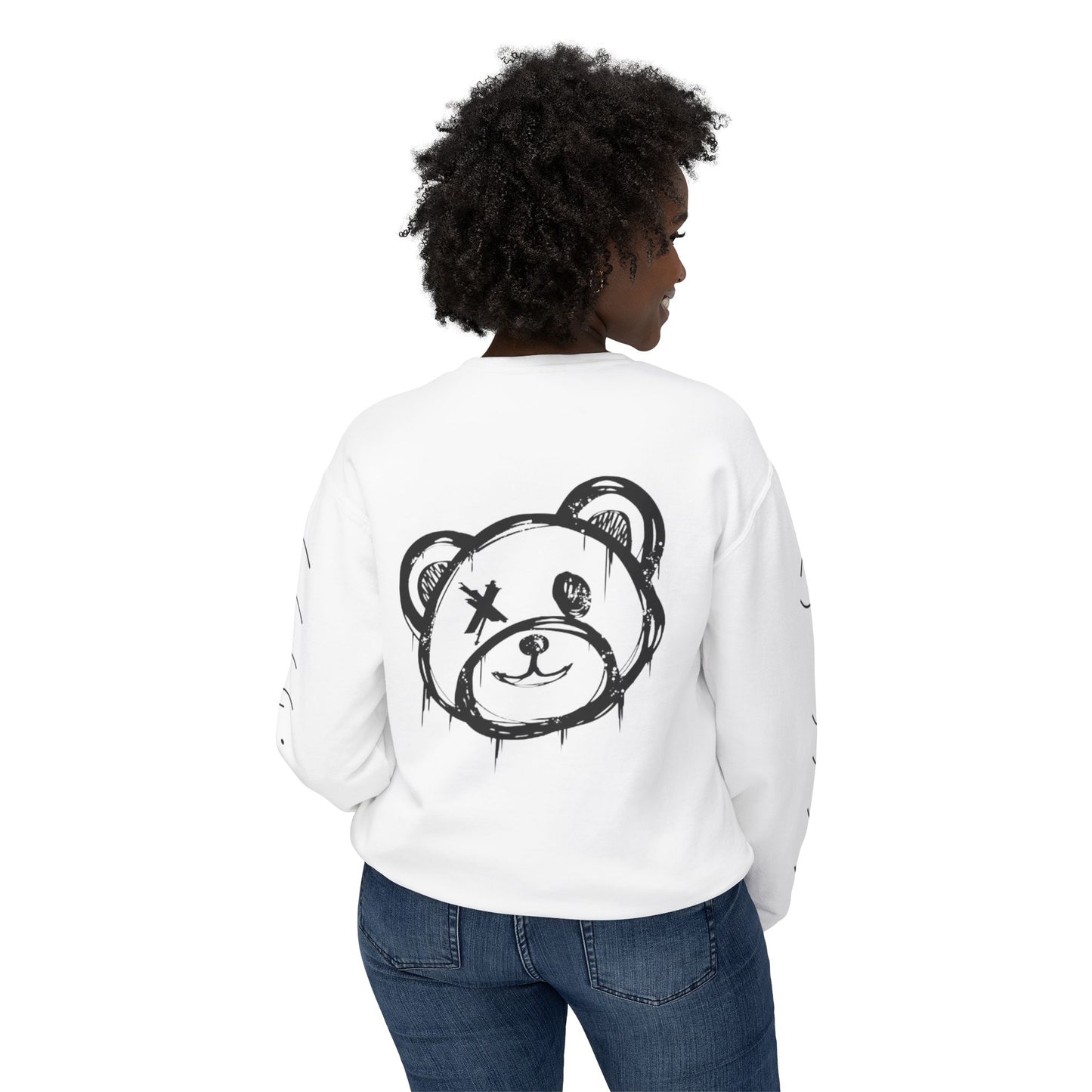 I Love Bear Reactz Sweatshirt (Bear Clawed Heart)