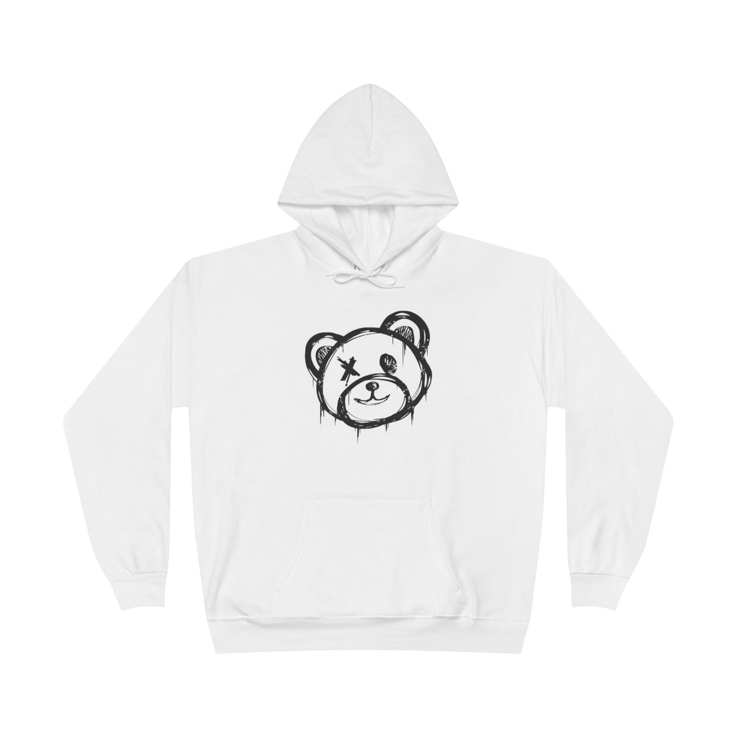 I Love Bear Reactz Eco-Friendly Hoodie (Heart Bear Paw)