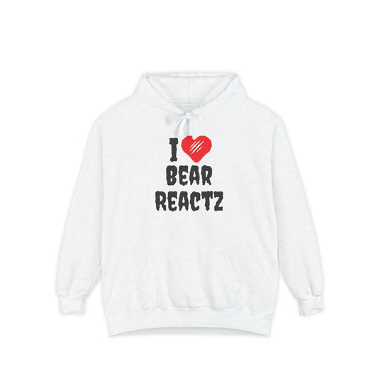 I Love Bear Reactz Hoodie (Bear Clawed Heart)