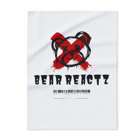 Red X Bear Reactz Blanket