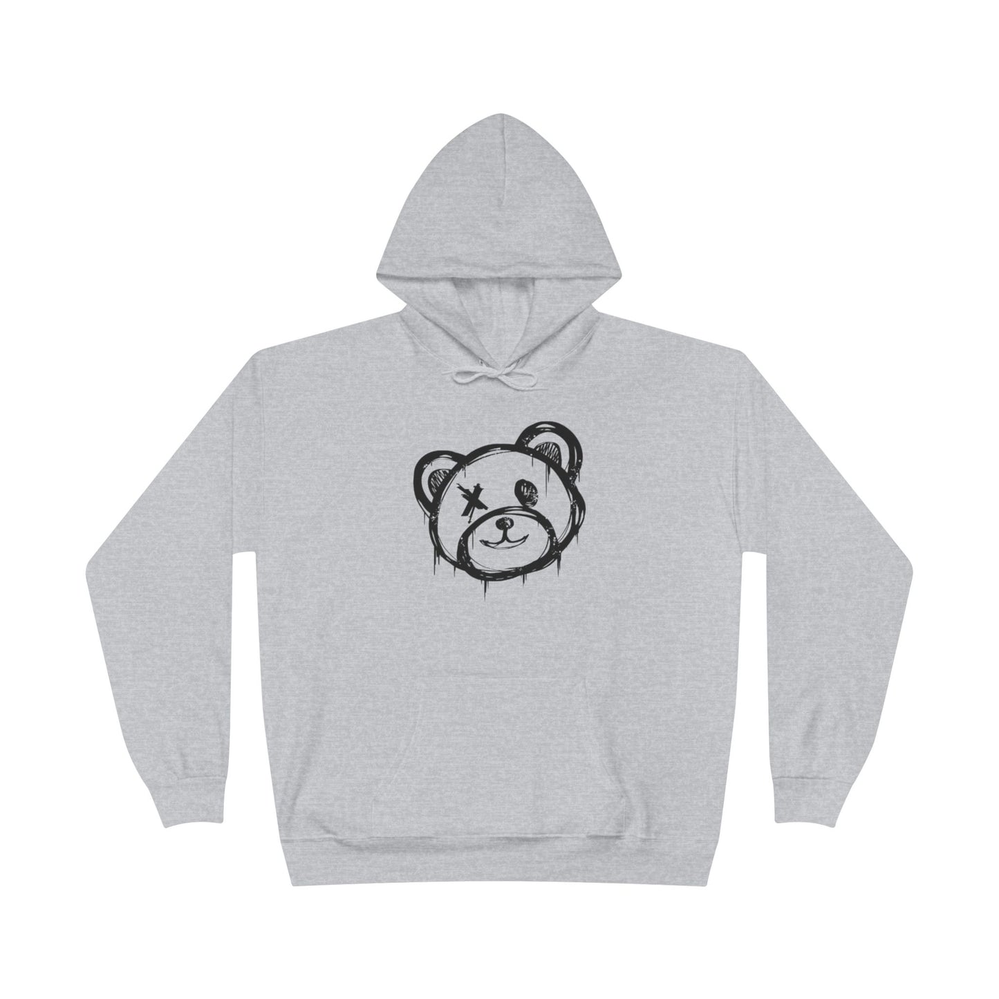 I Love Bear Reactz Eco-Friendly Hoodie (Heart Bear Paw)