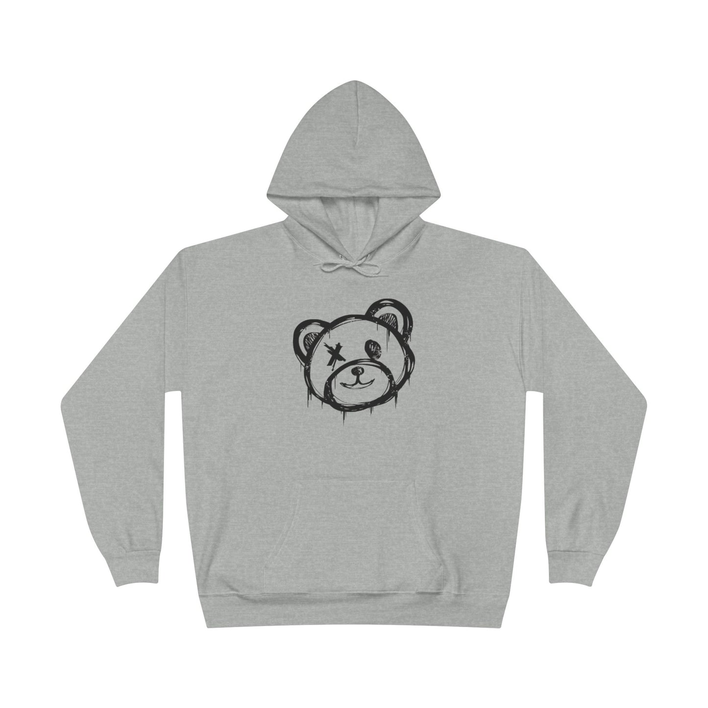 I Love Bear Reactz Eco-Friendly Hoodie (Heart Bear Paw)