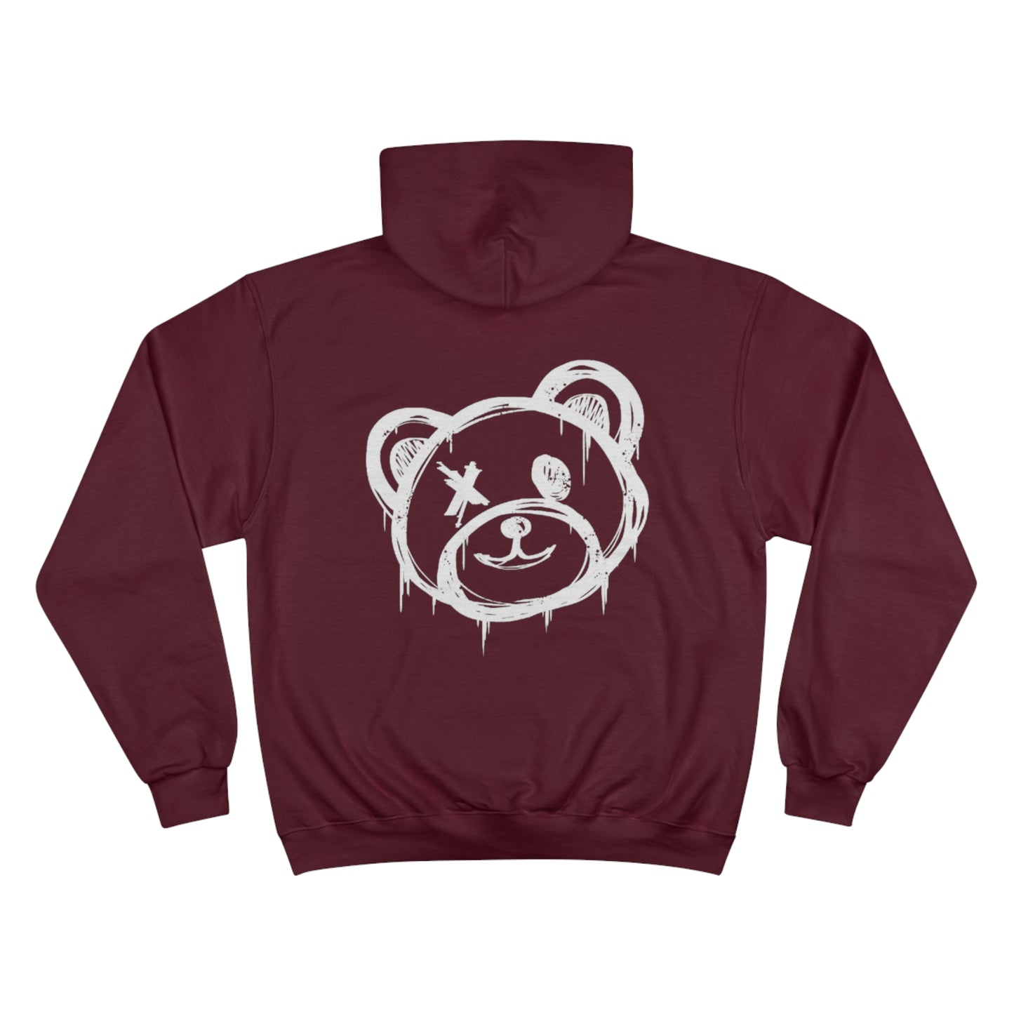 I Love Bear Reactz Hoodie (Bear Clawed Heart) Champion X Bear Reactz