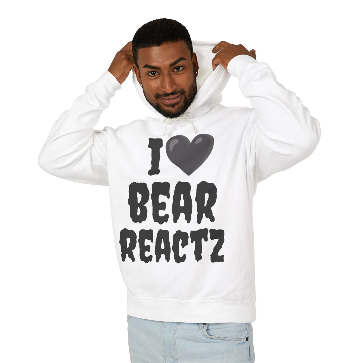 I ❤️ Bear Reactz Hooded Sweatshirt