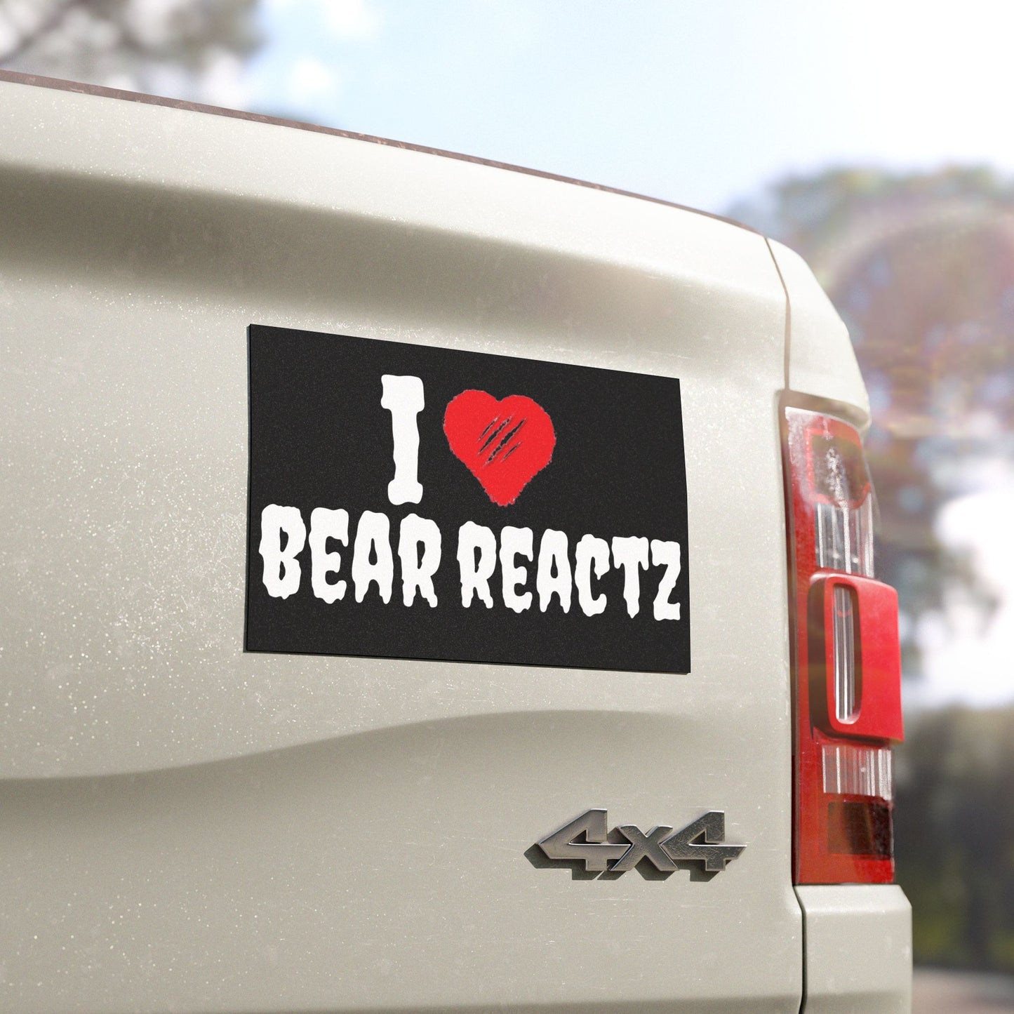 Bear Reactz Car Magnet (3 Designs)