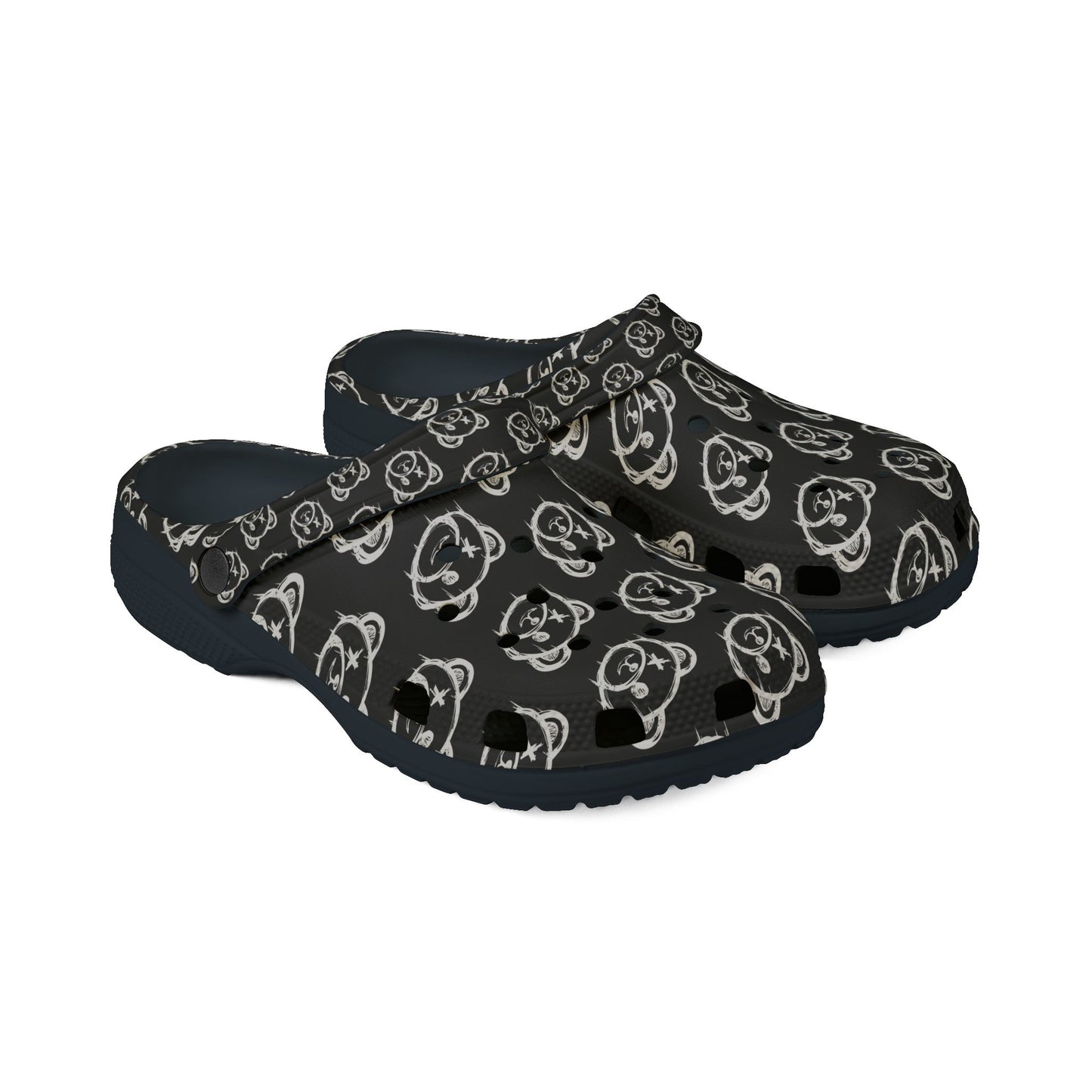 Bear Reactz Black Clogs